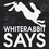 whiterabbitsays