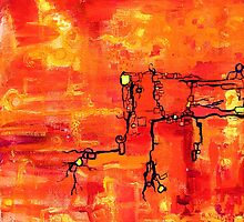 Dendritic Echoes by Regina Valluzzi