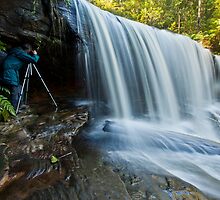 Photographer at work by John Morton