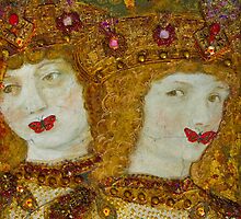 Ispired by Benozzo Gozzoli's fresco cycle, "The Journey of the Wise Men (Magi)". 1459 - 61. by Ian A. Hawkins