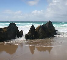 Coumeenole Beach Rocks - Dingle Peninsula, Ireland by CliveOnBeara