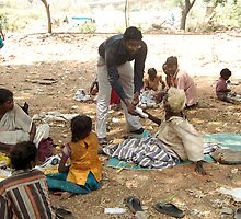 Sharing with Indian Gypsies by joshuatree2