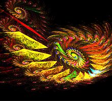 Zcone Colorful Depth Spiral (Pong 8) by barrowda