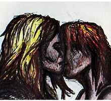 Two Together - Drawing by DreddArt