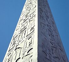 Obelisk, Luxor, Egypt by Carole-Anne