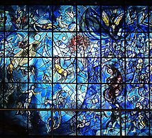 Chagall Stained Glass by Alberto DeJesus
