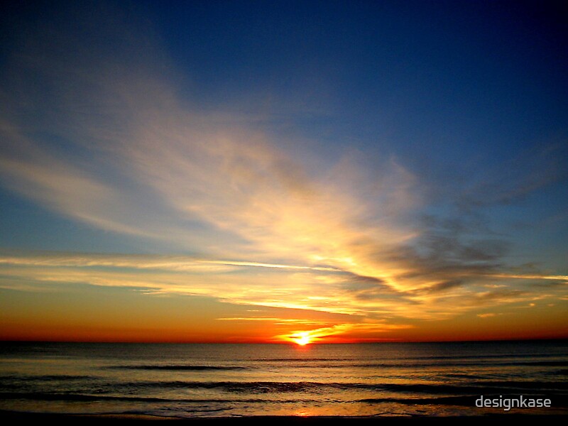 "East Coast Sunrise" by designkase Redbubble
