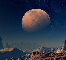 Martian Moons - Phobos by AlienVisitor