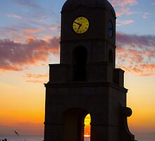 Coastal Clock Tower by Michael Damanski