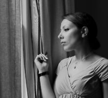 Thinking of Someone by Irina Chuckowree