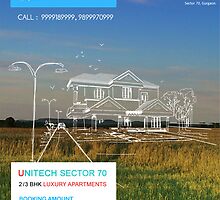 Unitech South Park New Launch Sector 70 Gurgaon by guptapromoters