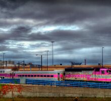 Leaving South Station by Monica M. Scanlan