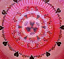 Mandala : Pretty in Pink by danita clark