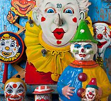 Clown toys by Garry Gay