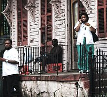 9th Ward Stoop by ☼Laughing Bones☾