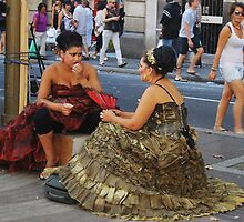 having a chat by Inese
