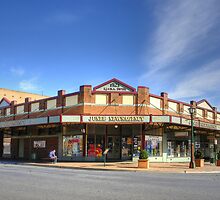 Newsagency ~ Junee NSW by Rosalie Dale