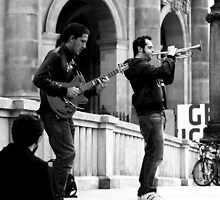 Busking at the Bode by Ell-on-Wheels