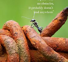 obstacles Iphone cover by Darren Clarke