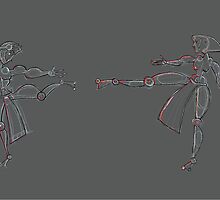 The Dance (or is it) The Fight. by geof