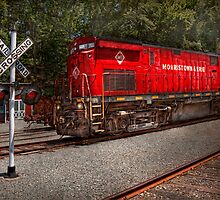 Train - Diesel - Morristown Erie by Mike Savad
