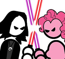 Bhaalspawn VS Pinkie Pie by Jerry Peet