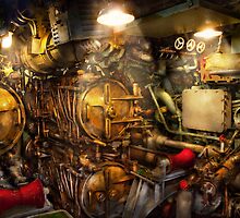 Steampunk - Naval - The torpedo room by Mike Savad