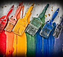 Paintbrushes by KSKphotography