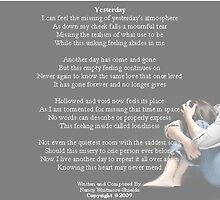 ~ YESTERDAY ~ by Nancy Shields