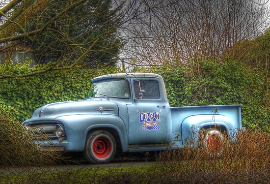 Vintage Ford Pickup by Irene Burdell