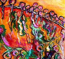 Australian Landscape (After Freddie) by Belinda "BillyLee" NYE (Printmaker)