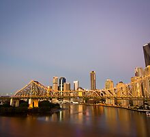Story Bridge Sunrise by ryanashepherd