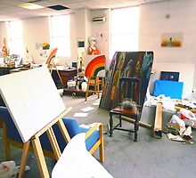 Community Artists Work Space. by - nawroski -