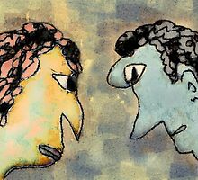 Don't argue.....it only gets you blue in the face! by Albert