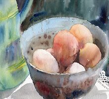 Eggs in a Bowl by Myra Gallicker