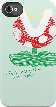 piranha plant -scribble- by steve landaverde
