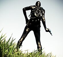 Ray Gun Zentai 2012 Set II Pic 02 by mdkgraphics