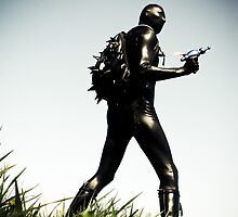 Ray Gun Zentai 2012 Set II Pic 05 by mdkgraphics