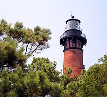 Currituck Beach Lighthouse, Carolla, North Carolina by Kenneth Keifer