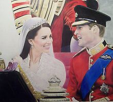 Duke and Duchess of Cambridge 2011 by Samantha Norbury