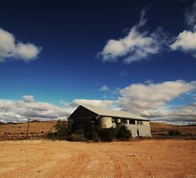 Abandoned shearing shed by Mel LEE