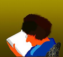 Granny in Her Reading Chair by mindprintz