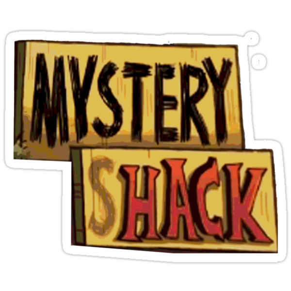 Ipaddecal on Gravity Falls Mystery Shack  Stickers By Jamaziing   Redbubble