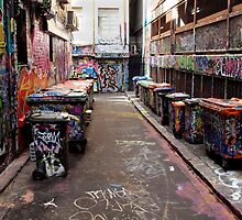 Graffiti Practice Lane by John Sharp