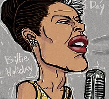 Billie Holiday 'Lady Day' by Shan Stumpf by Shan Stumpf