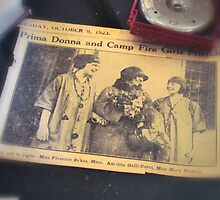Vintage Ladies from the year 1923 by Brenda Dahl
