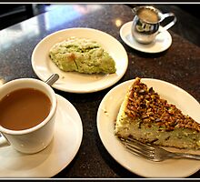 Pistachio Cheesecake or Biscotti by Mikell Herrick