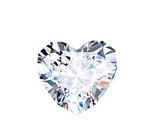 brilliant cut heart diamond ring by naphotos