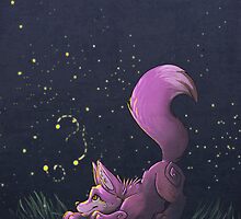 Firefly Fox - Pink by Zhivago