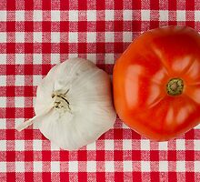 Garlic and Tomato by BlinkImages